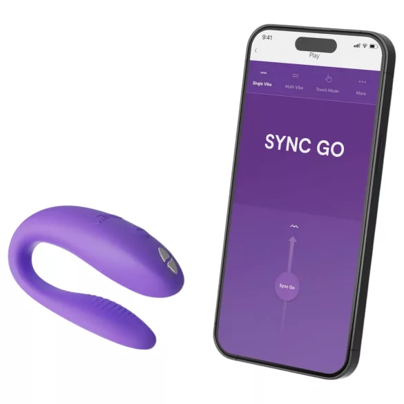 We-Vibe Sync Go - Appstyrd parvibrator (lila)