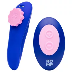 ROMP Party - bärbar fjärrstyrd trosvibrator (lila)