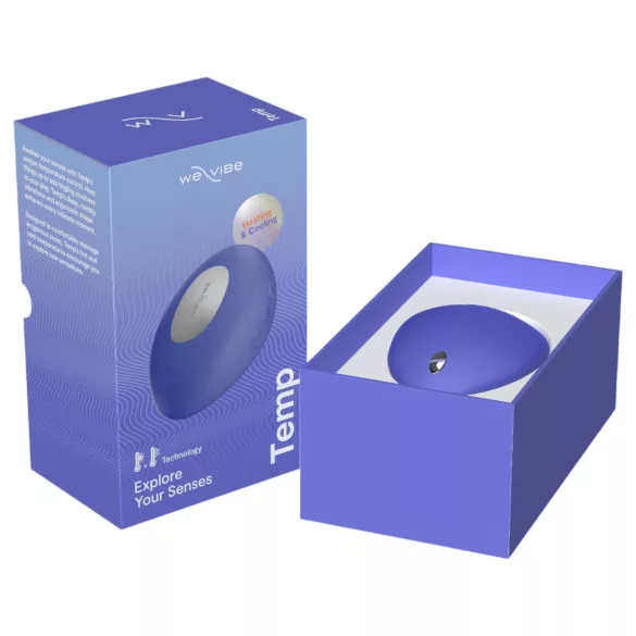 We‑Vibe Temp - kylande/värmande klitorisstimulator‑vibrator (blå)