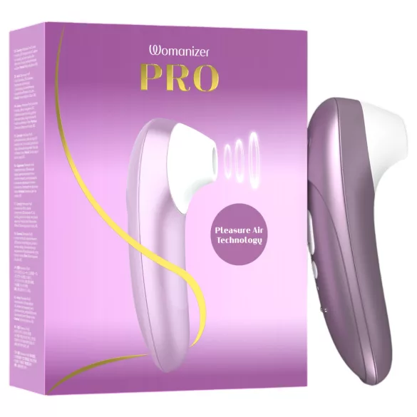 Womanizer Pro - lufttrycksstimulator för klitoris (lila)