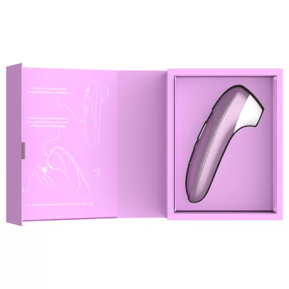 Womanizer Pro - lufttrycksstimulator för klitoris (lila)