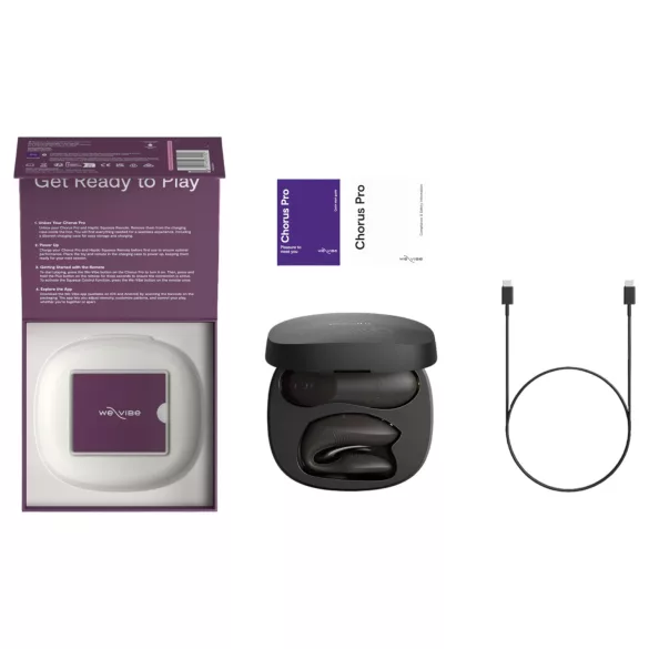 We-Vibe Chorus Pro - Parvibrator med app- och fjärrkontroll (svart)
