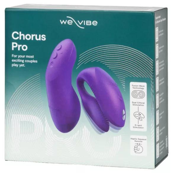 We-Vibe Chorus Pro - smart fjärrstyrd parvibrator (lila)