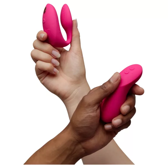 We-Vibe Chorus Pro - Parvibrator med app och fjärrkontroll (rosa)