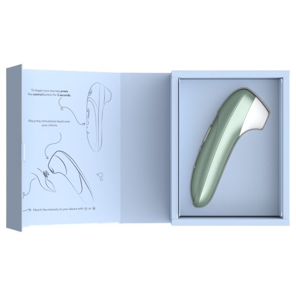 Womanizer Pro - luftvågsbaserad klitorisstimulator (grön)