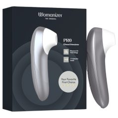 Womanizer Pro - lufttryck vibrator för klitoris - grå