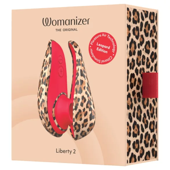 Womanizer Liberty 2 - luftvågsvibrator för klitoris (leopard)