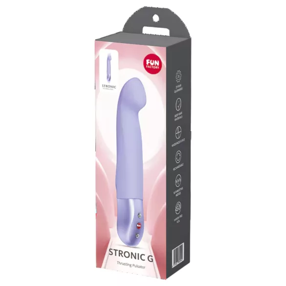 Fun Factory Stronic G - stötande G‑punktvibrator (lila)