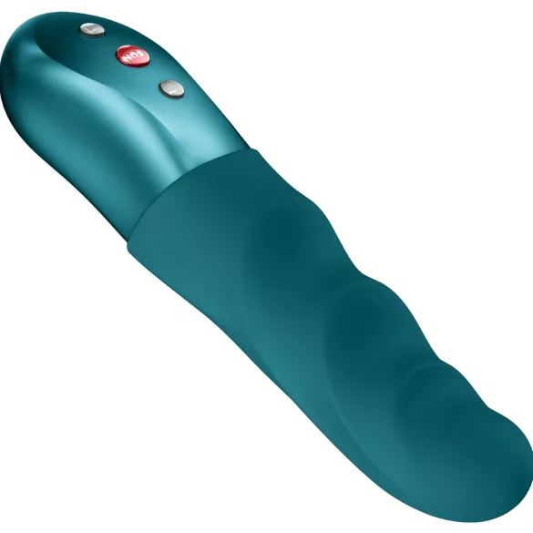 Fun Factory Stronic Petite - räfflad vibrator (grön)