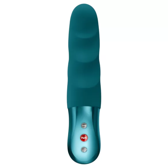 Fun Factory Stronic Petite - räfflad vibrator (grön)