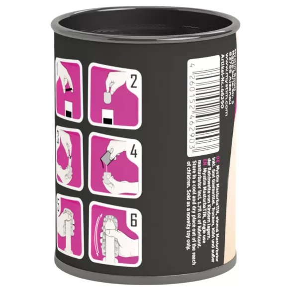 Mystim - Masturbator - knottrig struktur - vit