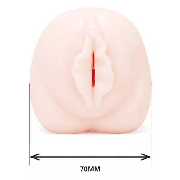 TAMASHII Continuous Orgasm - anime konstgjord vagina masturbator (naturell)
