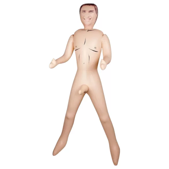 Eddy - uppblåsbar docka - manlig