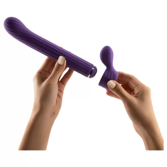 Magic Stick S1 - vibrator med flera funktioner - lila
