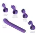 Magic Stick S1 - vibrator med flera funktioner - lila