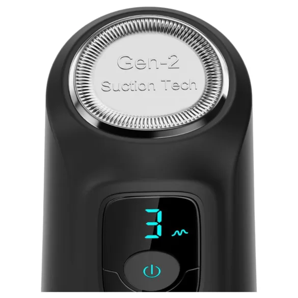 OTOUCH Airturn 4 - sug- och vibratorautomatisk masturbator (svart)