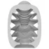 VIBEGGS Candy Curves - vibratorägg masturbator - vit