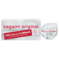 Sagami Original 0.02 - kondom - 55mm (6 st)