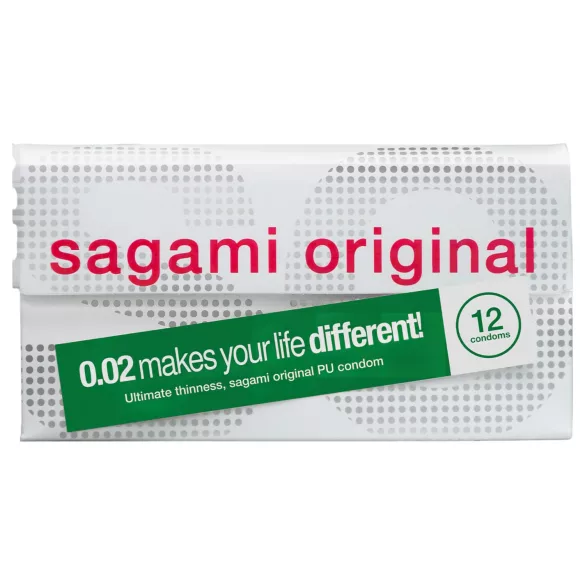 Sagami Original 0,02 - kondom - ultraslim 55mm - 12 st