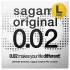 Sagami Original 0,02 L - kondom - ultratunn - 58mm - 1 st