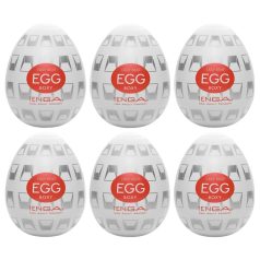 TENGA Egg Boxy - äggmasturbator för män - 6-pack