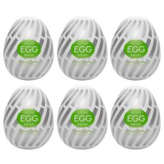   TENGA Egg - onanimasturbator för män - borstkänsla - 6-pack