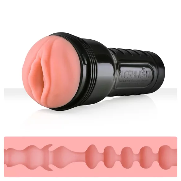 Fleshlight - konstgjord vagina - realistisk känsla - mini lotus natur