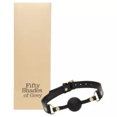 Fifty Shades of Grey - bitgag - justerbar rem - svart