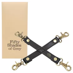 Fifty Shades of Grey - bondagekors - justerbar - svart