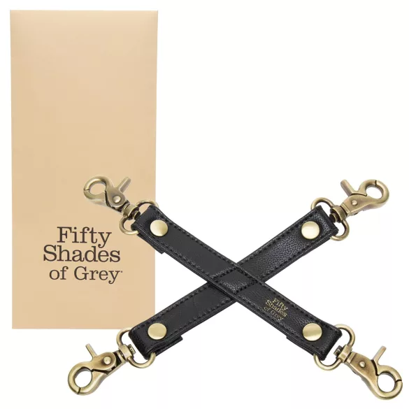 Fifty Shades of Grey - bondagekors - justerbar - svart
