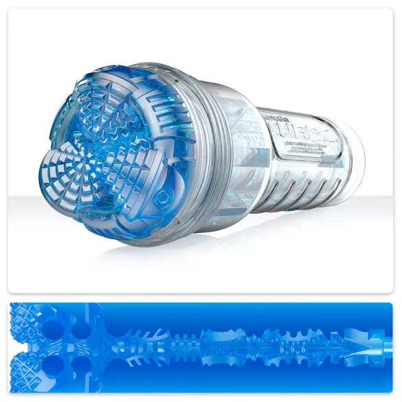 Fleshlight Turbo Core - masturbator med sugfunktion - blå