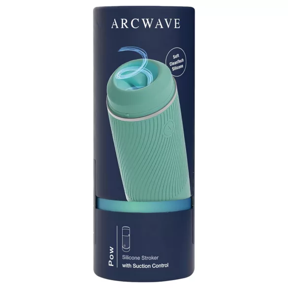 Arcwave Pow - manuell onanipump - sugpropp - grön