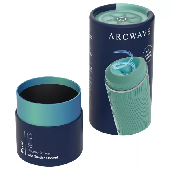 Arcwave Pow - manuell onanipump - sugpropp - grön