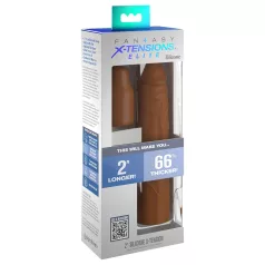   Pipedream - X-TENSION Elite 2 - penishylsa som kan klippas till önskad storlek (brun)
