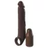 Pipedream - X-TENSION Elite 3 - penishylsa med testikelring (brun)