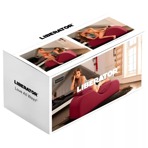 Liberator Esse Lounger - tantra fåtölj - justerbar 3-delad - röd
