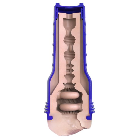 Fleshlight Boost Bang - realistisk vagina masturbator - naturfärg