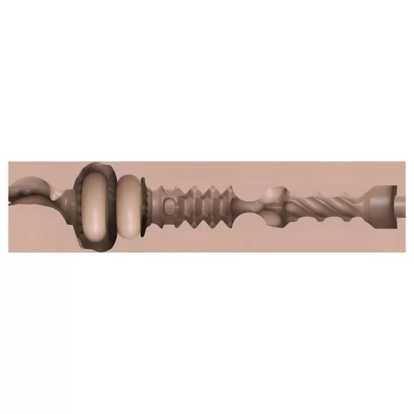 Fleshlight Boost Blow - realistisk mun onanator - naturfärg