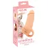 Nature Skin - penishylsa och masturbator - naturfärg - 18 cm