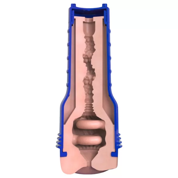 Fleshlight Boost Blast - realistisk rumpa masturbator - hudfärgad