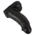 Realistixxx - Dildo med pung - realistisk storlek 22 cm - svart