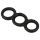Erecto - penisring set trippel - svart