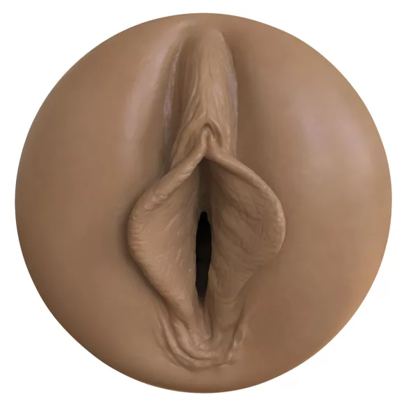 Fleshlight Boost Bang - realistisk vaginamasturbator - brun