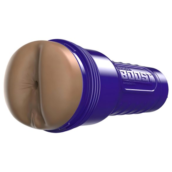 Fleshlight Boost Blast - realistisk analmasturbator - brun