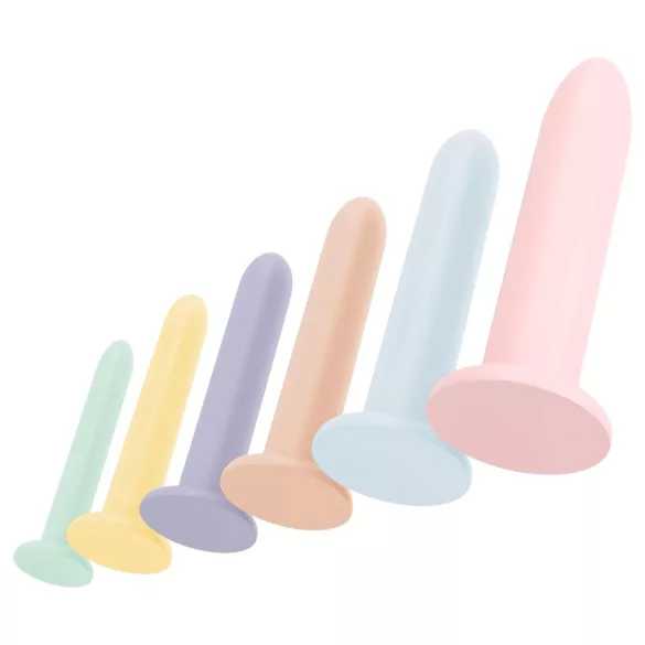 You2Toys - Six in a Row - dildo‑träningsset - 6 st (färgglada)