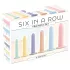 You2Toys - Six in a Row - dildo‑träningsset - 6 st (färgglada)