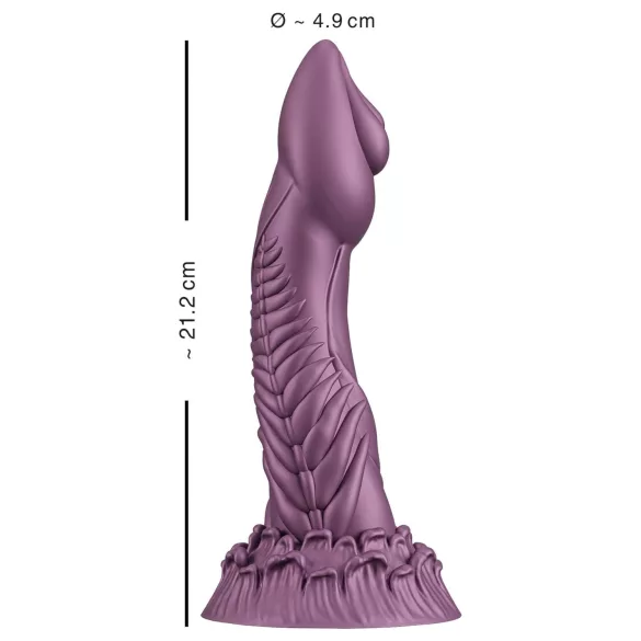 Beasty Cocks - dildo med alienform - lila