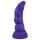 Beasty Cocks - dildo - realistisk form - silikon lila
