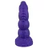 Beasty Cocks - dildo - realistisk form - silikon lila