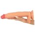 Realistixxx Äkta Jätte - extra stor dildo med pung (natur)
